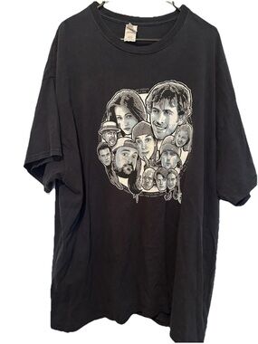 Mallrats movie 20th anniversary men's 2XL t-shirt Jay & Silent Bob Kevin Smith